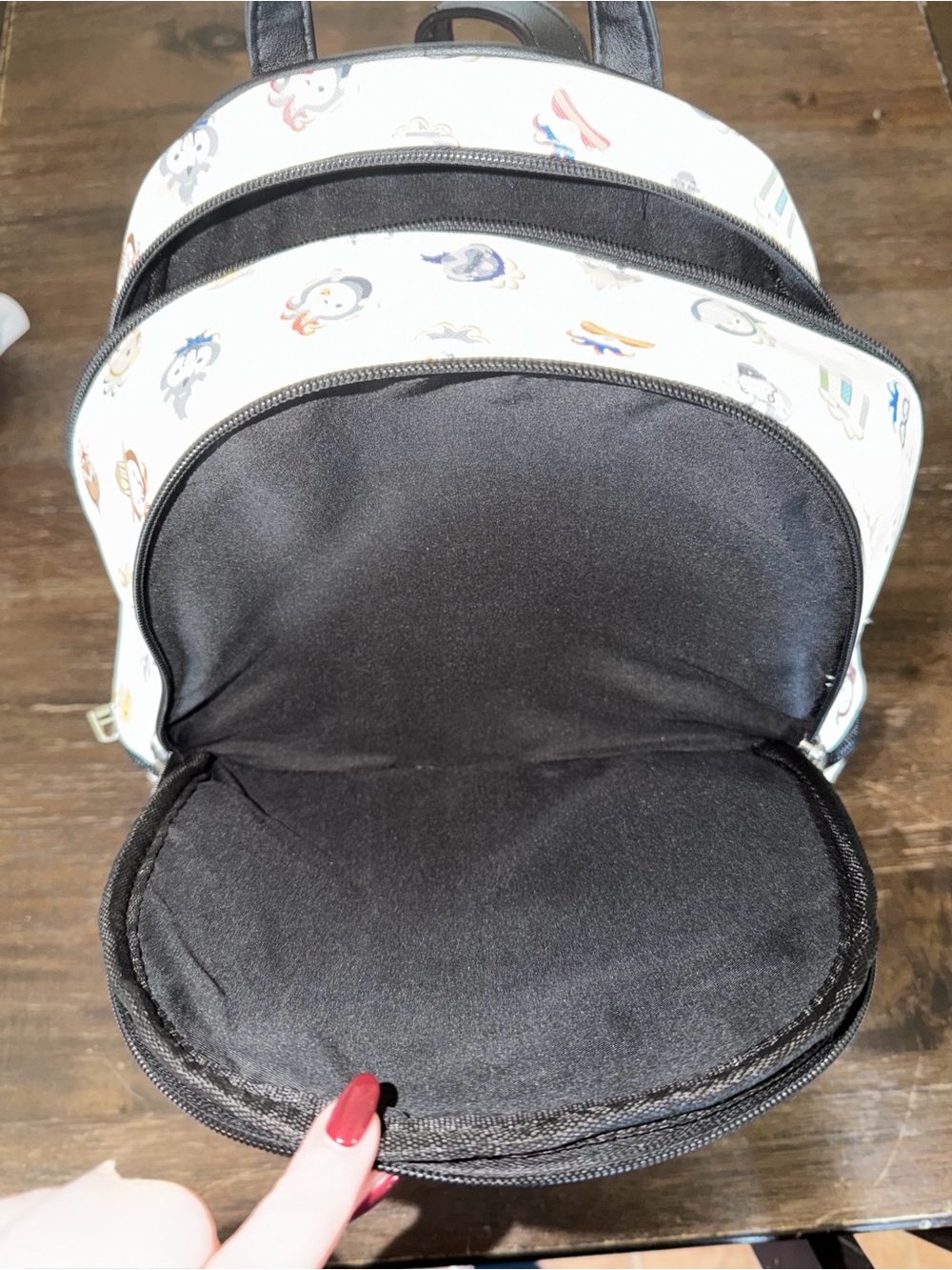 Overwatch White Character Print Mini Backpack - Picture 5 of 7